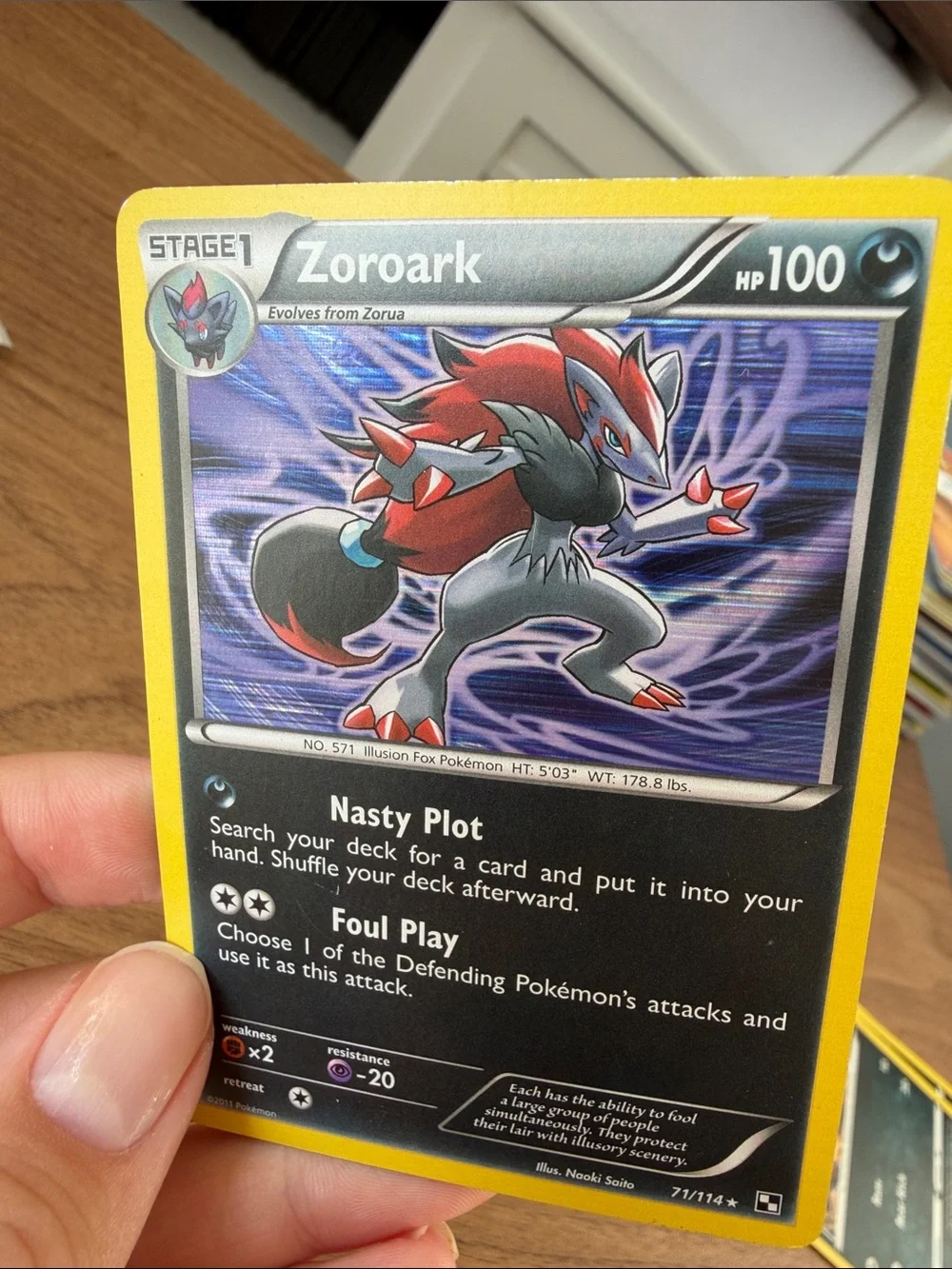 🦊 Zorua & Zoroark Holo Pokémon Card Lot | Evolution Line ✨5/$25✨